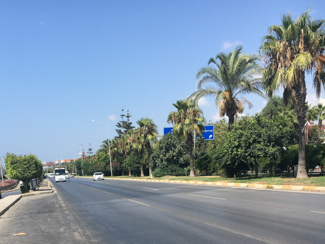 Ulice Antalya Mersin